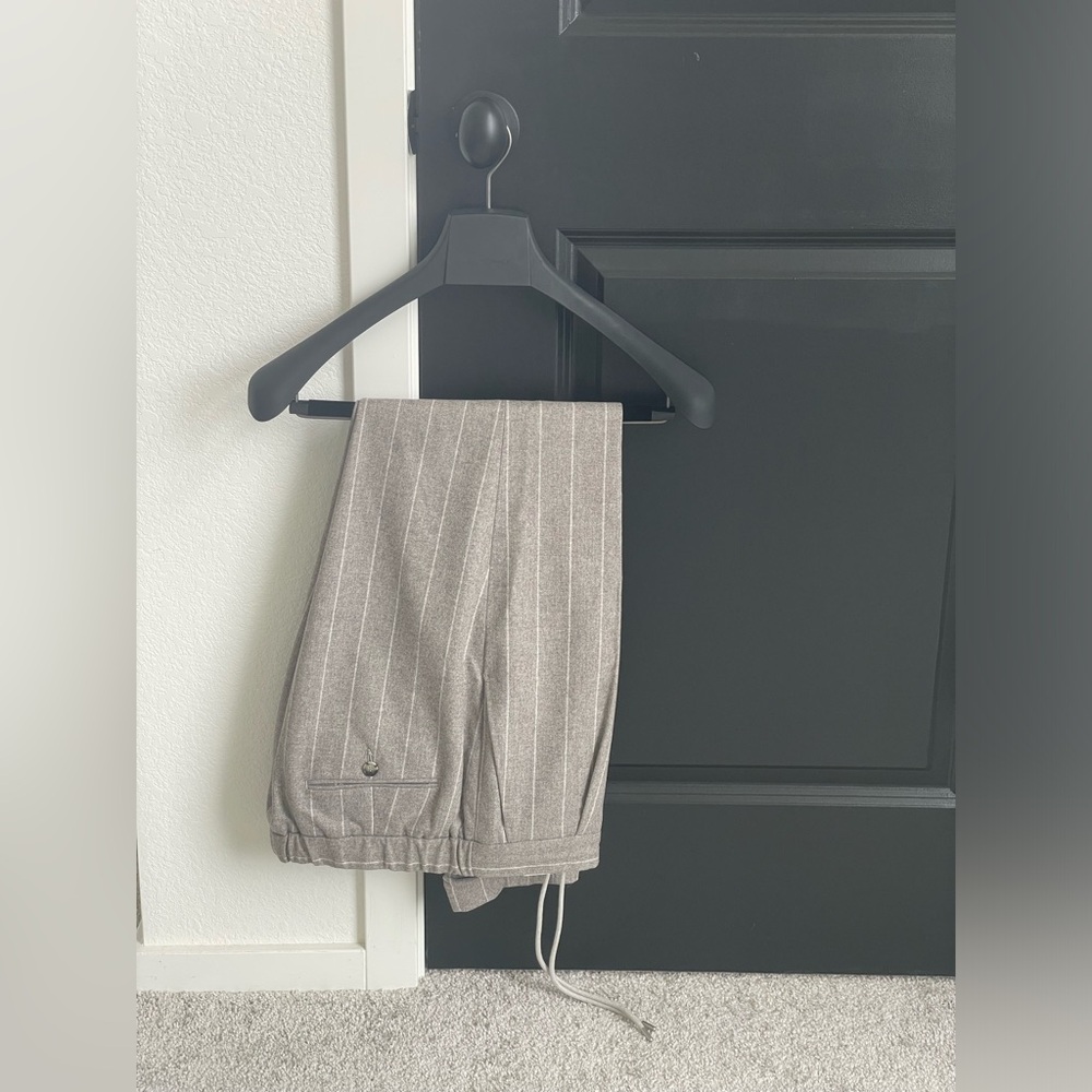 SuitSupply Wool Drawstring Pants